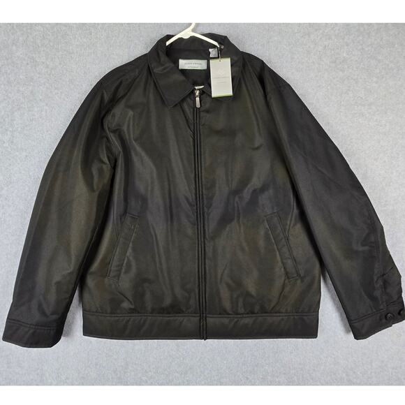 NWT Joseph Abboud Jacket Mens Size Large Brown Full Zip - Picture 4 of 16